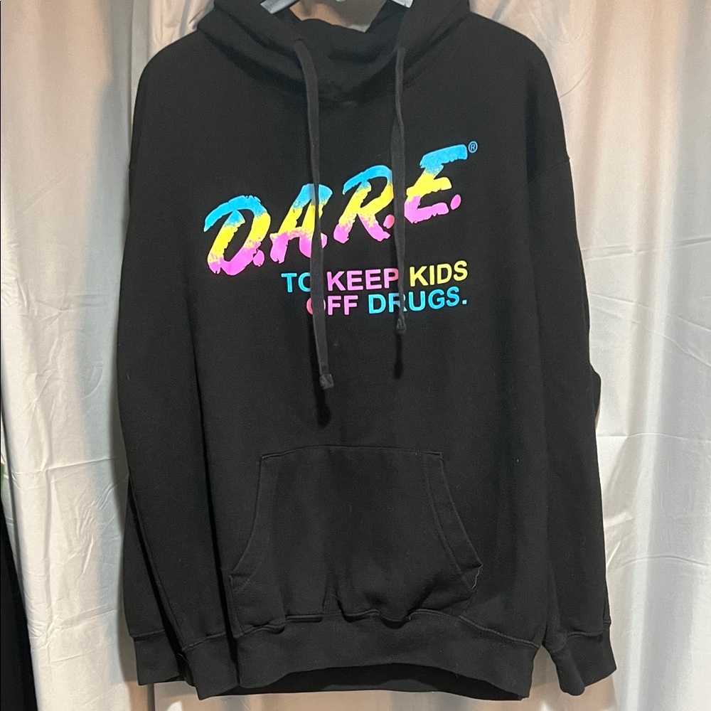Black D.A.R.E. Hoodie